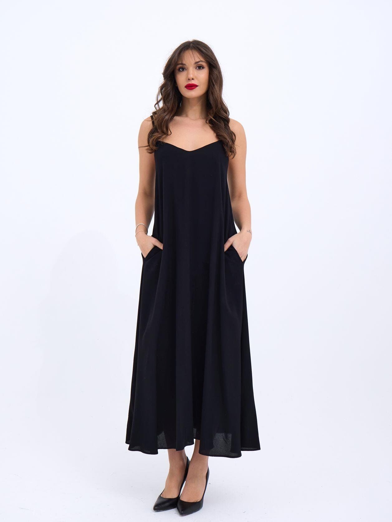 6250 ELBİSE-SİYAH