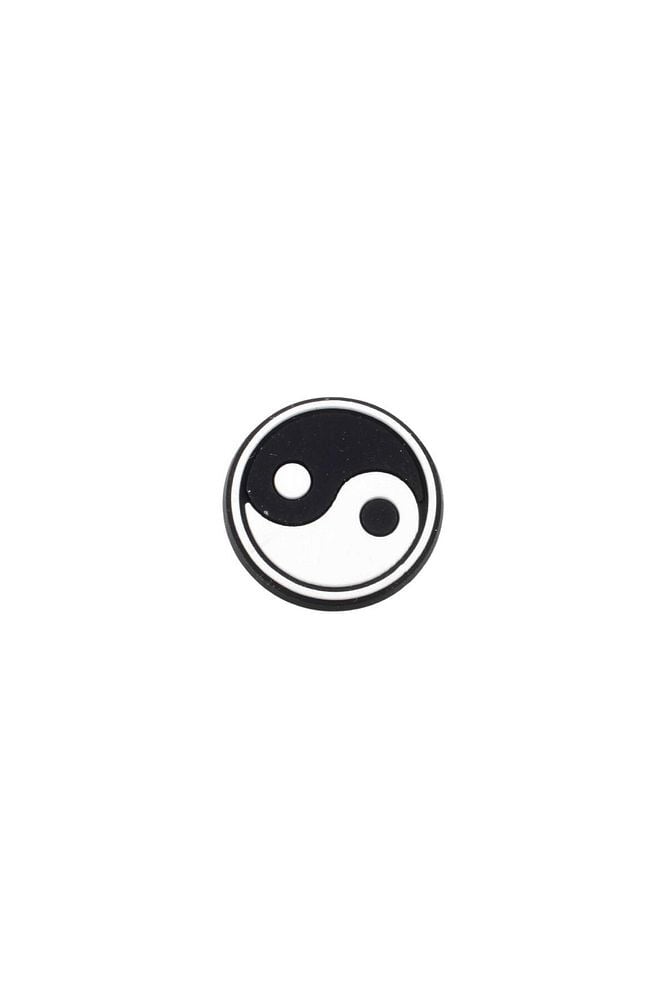 Yingyang Tasarım Silikon Crcs Terlik Süsü-t1