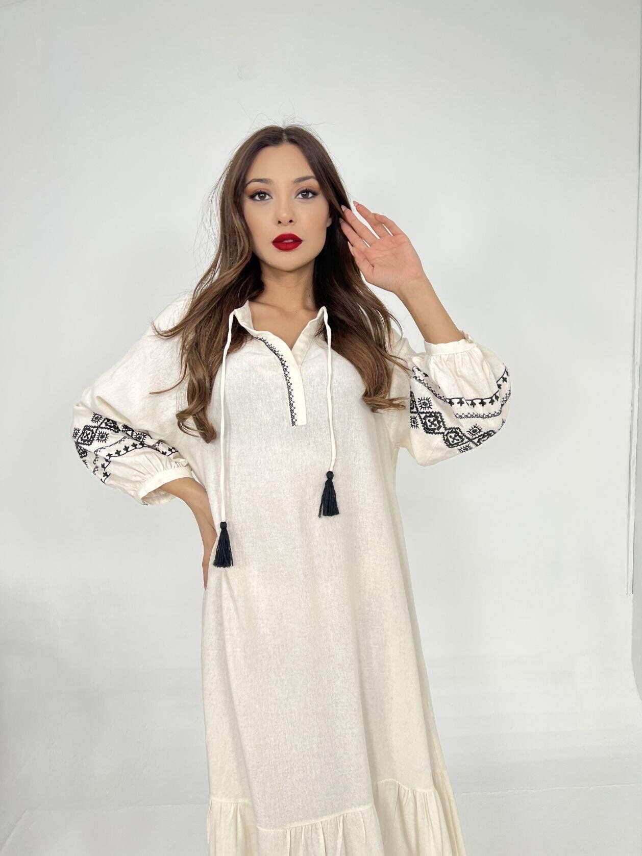 6533 ELBİSE-BEJ