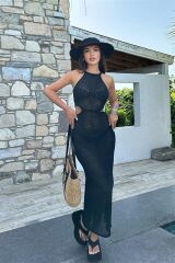 Aurelie Ajurlu Cut Out Elbise 2767