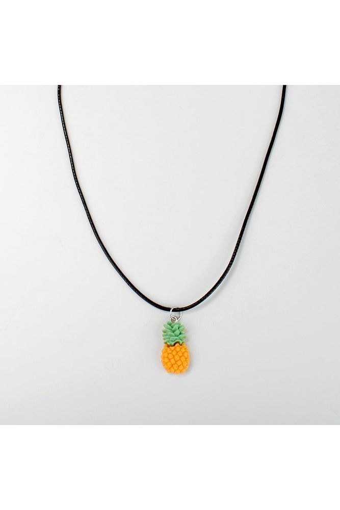 Ananas Tasarım Çocuk Kolye-45 Cm