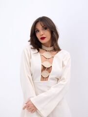 6854 ELBİSE-BEJ