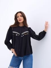 6836 GÖMLEK-SİYAH