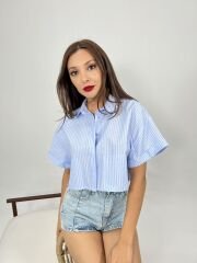 6882 BLUZ-SAN DİEGO ÇİZGİLİ