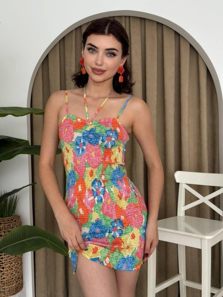 Meera Drapeli Elbise