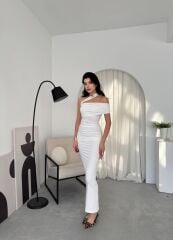 Reta Çapraz Omuz Elbise