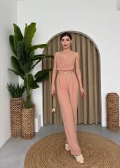 Darcy Sırt Dekolteli Tulum