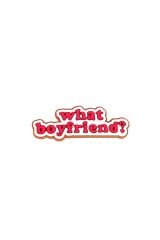 What Boyfriends Tasarım Silikon Crocs Terlik Süsü-m1
