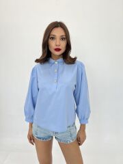 7043 GÖMLEK-MAVİ