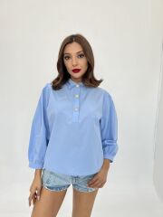 7043 GÖMLEK-MAVİ