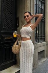 Kayla Dantel Desenli Crop Takım 9840