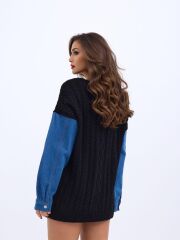 7282 TRİKO KOT-SİYAH