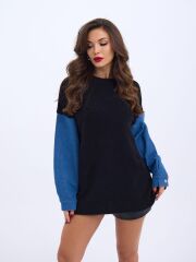 7281 TRİKO KOT-SİYAH