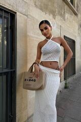 Sidney Kroşe Crop Takım 9843