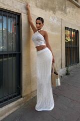 Sidney Kroşe Crop Takım 9843