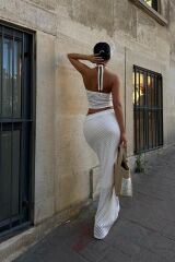 Sidney Kroşe Crop Takım 9843
