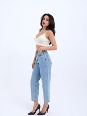 6036 DENİM CARROT FIT-AÇIK MAVİ