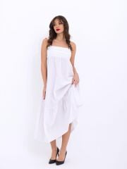 7022 ELBİSE-BEYAZ