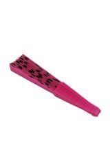PEMBE SİYAH PUANTİYELİ YELPAZE