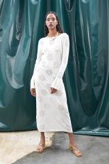 Belen Çiçek Desenli Maxi Boy Elbise 2793
