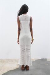 Afro Ajurlu Maksi Elbise 2796