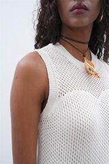Afro Ajurlu Maksi Elbise 2796