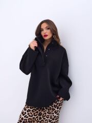 6616 SWEAT-SİYAH