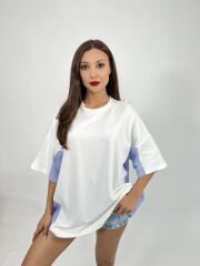 7070 T-SHİRT-BEYAZ