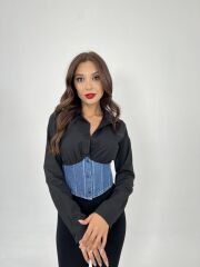 6963 GÖMLEK-SİYAH