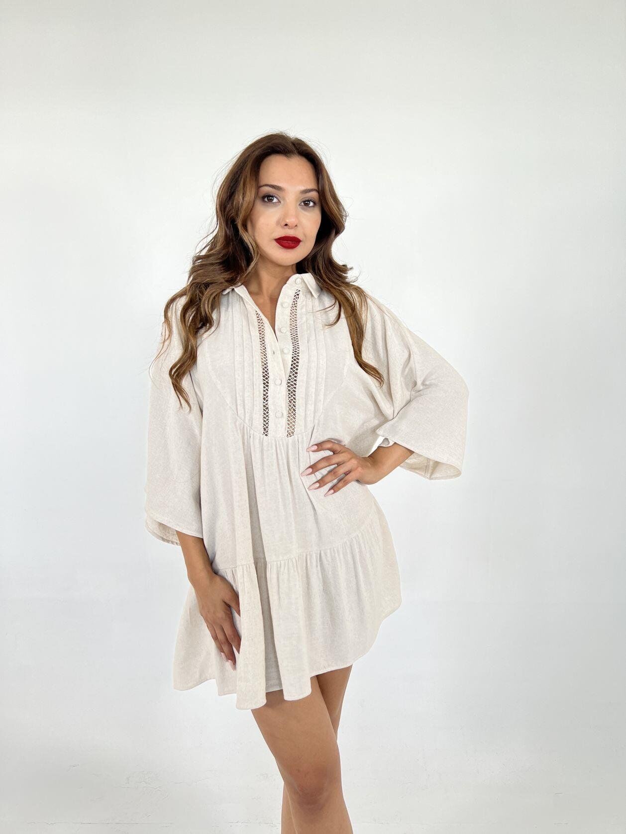 6416 ELBİSE-BEJ