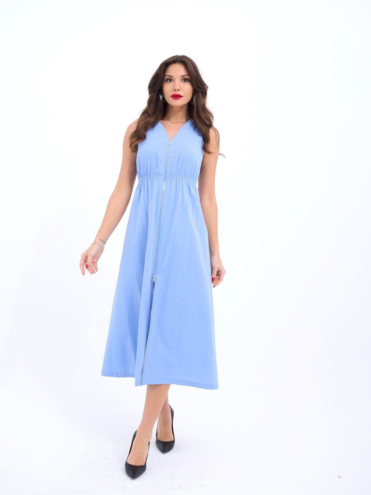 6510 ELBİSE-KOYU MAVİ