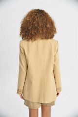 Leomie Nakışlı Blazer Ceket 6106