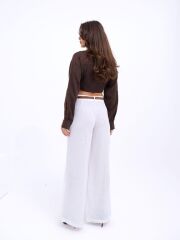 7421 PANTOLON-BEYAZ