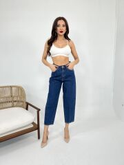 6520 DENİM BALLOON FIT-KOYU MAVİ