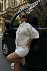 Naomi Gabardin Etek Takım 9740-08