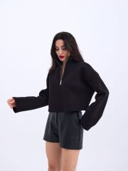 7215 SWEAT-SİYAH