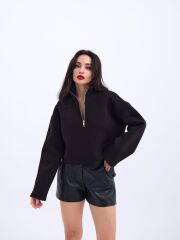 7215 SWEAT-SİYAH