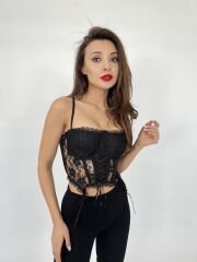 6406 CROP-SİYAH