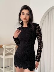 Suff Çiçek Detaylı Elbise